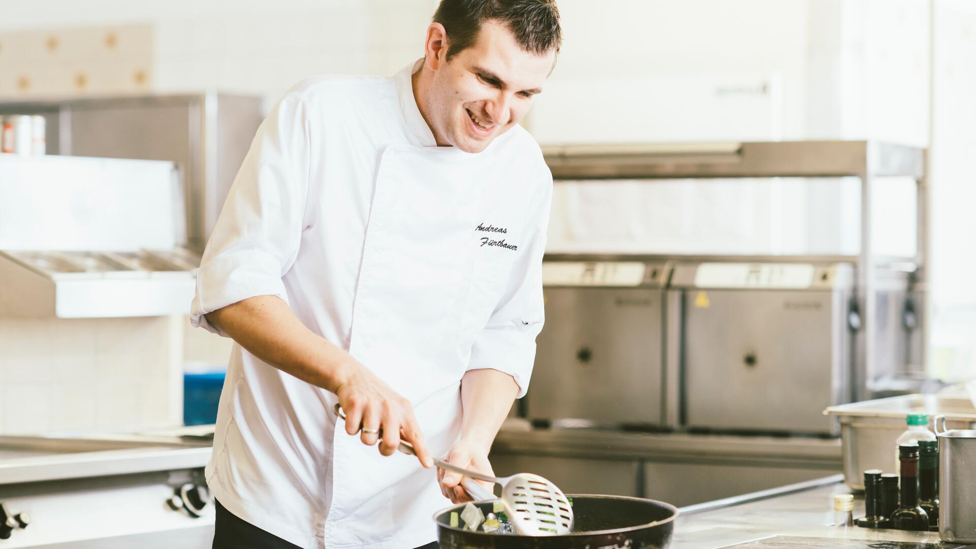 cook at the Vitalhotel in Neustift